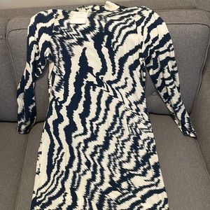 NWT Ted Baker London Eara Jersey striped mini dress